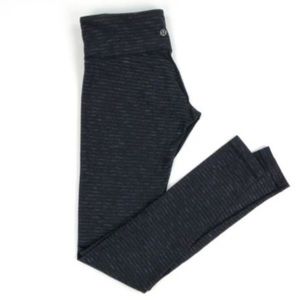 Lululemon Wunder Under Space Dye Full Length Black